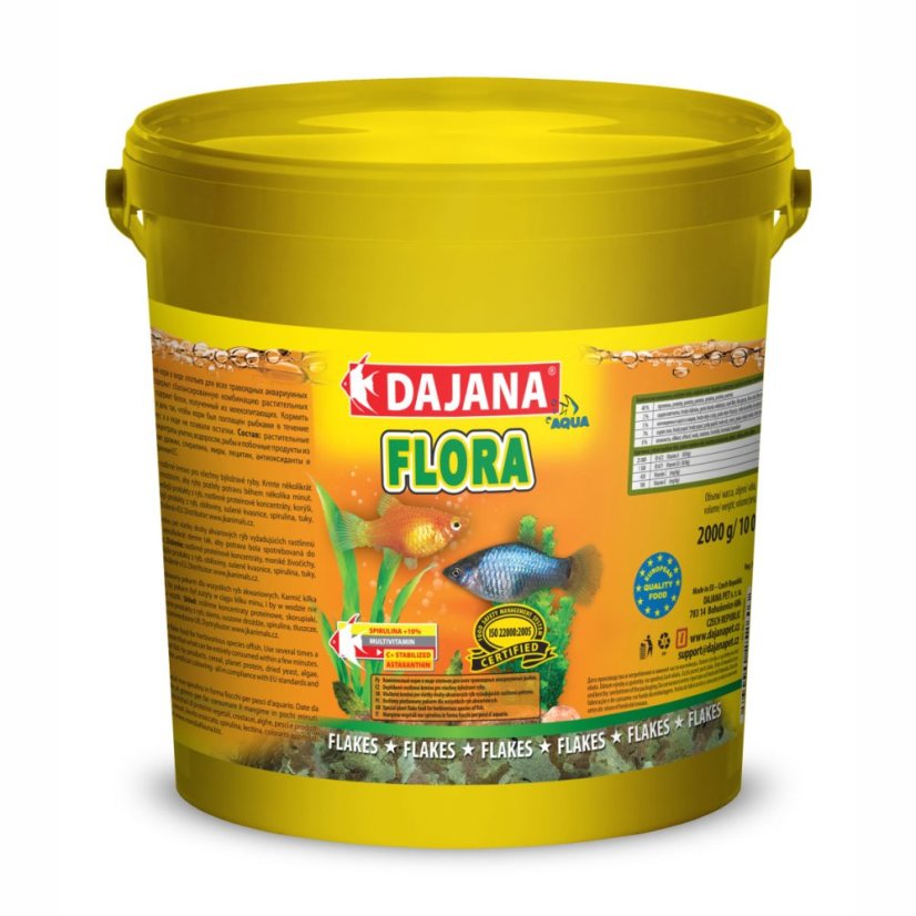 Dajana Flora, vločky – krmivo, 10 l