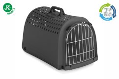 Plastová prepravka Imac Linus 2nd life, 50×32×35 cm, antracit