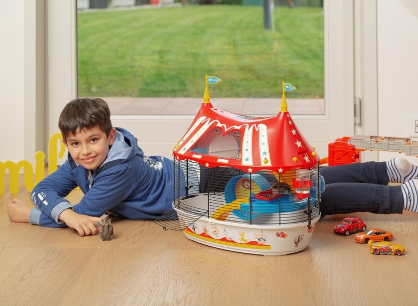 Ferplast CIRCUS FUN klietka pre škrečky 49,5 x 34 x 42,5 cm