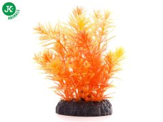 JK ANIMALS Ambulia oranžová, akvarijná plastová rastlinka,cca 14 cm