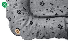 Poduška Grey Lux M, 70 cm, pohodlná poduška pre malé a stredné psy