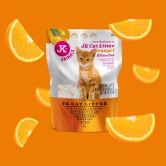 JK Litter Silica gel - orange 1,6 kg/3,8 l