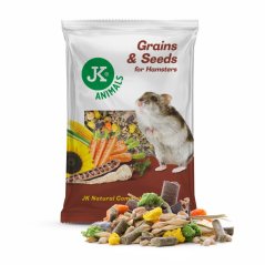 Zrniny a semienka, 1 kg, kompletné krmivo pre malé hlodavce