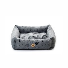 Pelech Cube Grey Lux, sivý, 50 cm