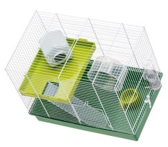 Ferplast HAMSTER DUO klietka pre škrečky 46 x 29 x 37,5 cm