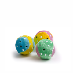 JK Penové loptičky 3 ks, 4 cm