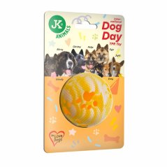 JK ANIMALS, TPR lopta k medzinárodnému dňu psov, priemer lopty 7,5 cm