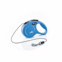 Flexi New Classic (lanko),veľkosť XS 3m/8kg, modrá