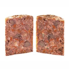 6× 400 g,Sam’s Field True Meat Pork Enriched with Carrot & Linseed Oil for Puppies, superprémiová konzerva,  (Sams Field)
