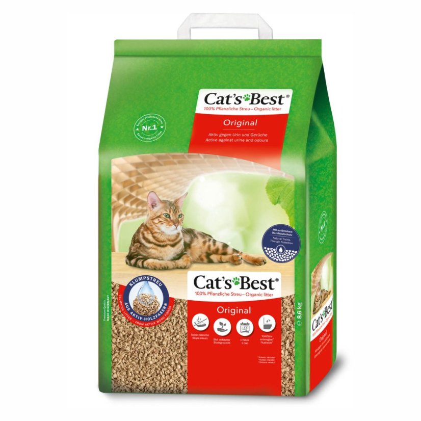 Cat's Best Original podstielka 8,6 kg/20 l