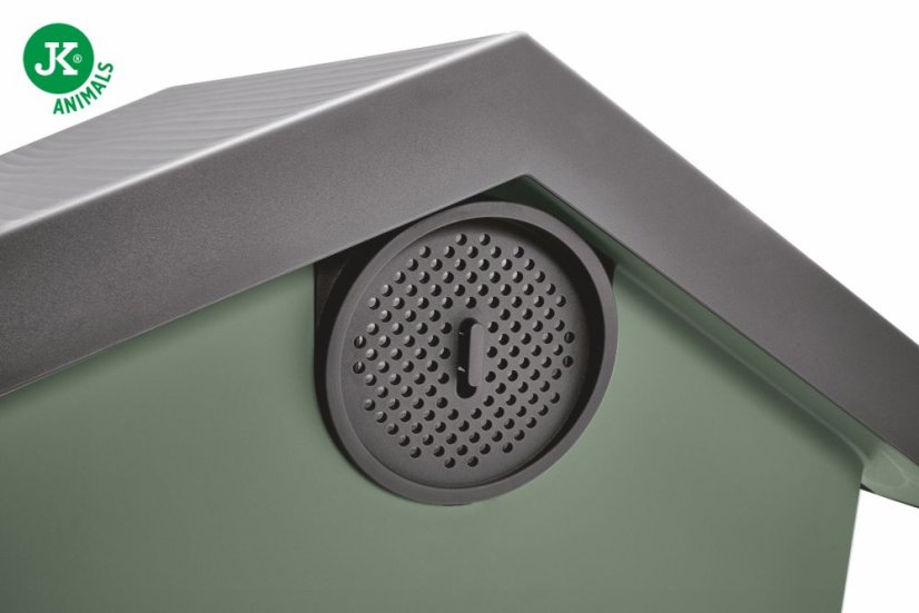 Plastová búda Imac Zeus 70 2nd life, 72×62×62 cm, khaki