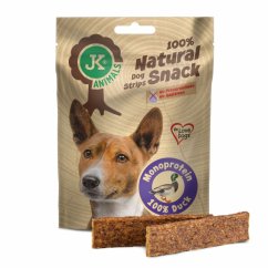 JK ANIMALS 100% Natural Snack, Monoproteín Duck, 100% kačacie, 100 g