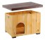 Ferplast BAITA 50 drevená búda pre psov 56×46,5×41,5 cm