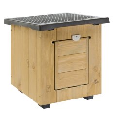 Ferplast BAITA 40 drevená búda pre psov 38,5×41,5×43,5 cm