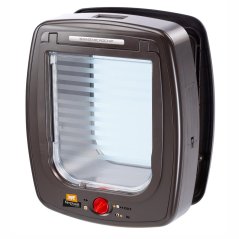 Ferplast SWING MICROCHIP Large, dvierka hnede 26,5 × 16,2 × 31,5 cm