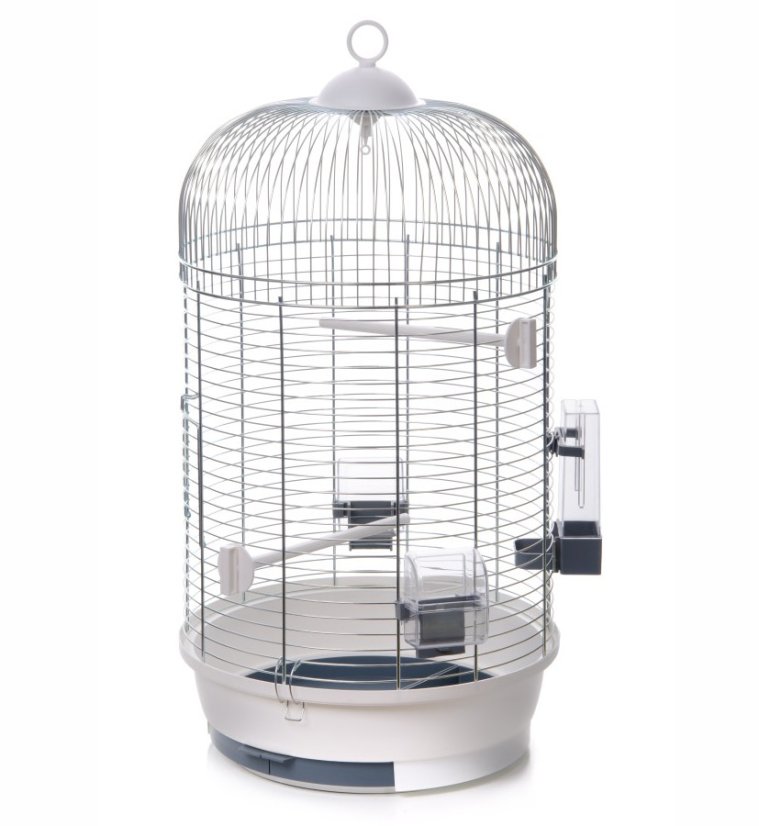 Inter Zoo Julia 3 pozink biela 34x34x65 cm