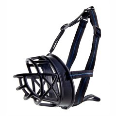 JK ANIMALS náhubok Hanibal čierny, veľkosť 3