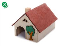 JK ANIMALS Domček škrečok veľký 14x10x11 cm