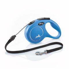 Flexi New Classic (lanko),veľkosť M 5m/20kg, modrá