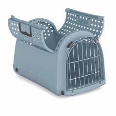 IMAC plastová prepravka Linus CABRIO sivá 50x32x35 cm