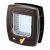 Ferplast swing 7 dvierka hnedé 22.5 x 10.4 x 25.2 cm