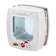 Ferplast SWING MICROCHIP dvierka biele 22,5 x 16,2 x 25,2 cm