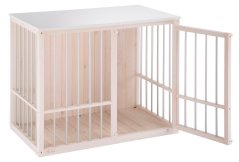 Ferplast DOG FORT vnútorná drevená klietka pre psa, D 100,5 x Š 59 x V 82,5 cm
