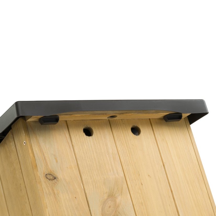 Ferplast BAITA 40 drevená búda pre psov 38,5×41,5×43,5 cm