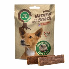 JK ANIMALS 100% Natural Snack, Monoproteín Boar, 100% DIVIAK, 100 g