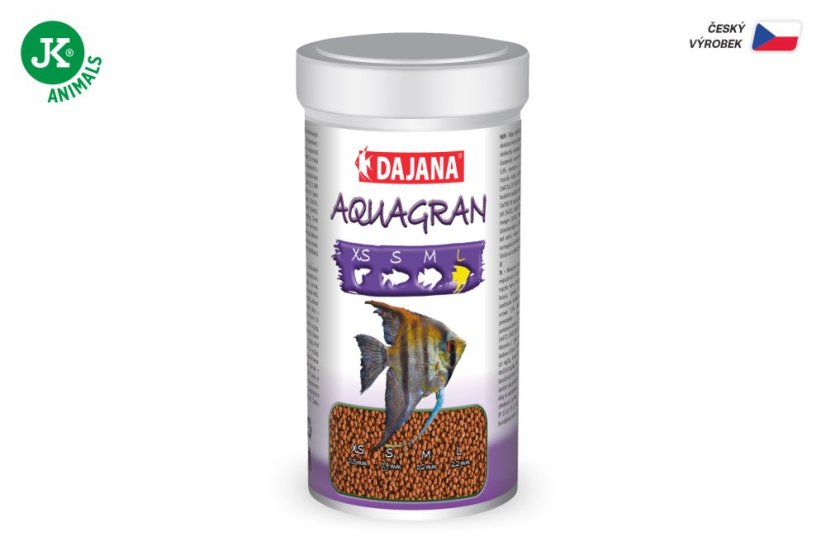 Dajana Aquagran, granule – krmivo, veľkosť L, 250 ml