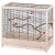 Ferplast GIULIETTA 5 drevená klietka pre vtáky 69 x 34,5 x 58 cm