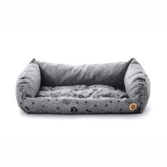 JK ANIMALS Kanape Grey Lux M, 65×45×20 cm