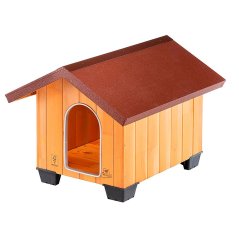 Ferplast DOMUS SMALL drevená búda pre psa 60,5 x 73,5 x h 54,5 cm