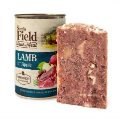 Sam's Field  True Lamb Meat & Apple, superprémiová konzerva, 400 g (Sams Field)
