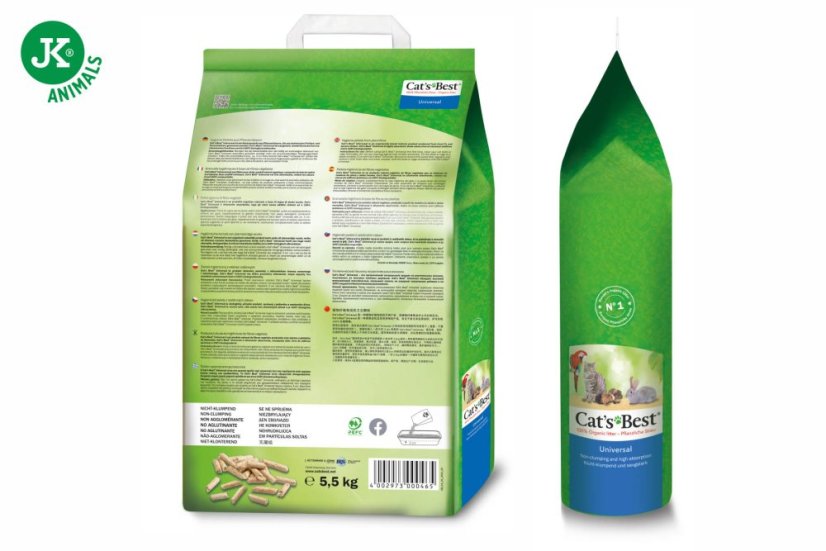 Cat's Best Universal podstielka 5,5 kg/10 l