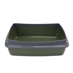 Ferplast NIP PLUS 10 toaleta pre mačky, khaki 47 x 36 x 15,5 cm