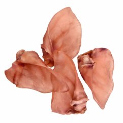 JK ANIMALS sušené bravčové ucho, 25ks , 1ks/cca 40 g