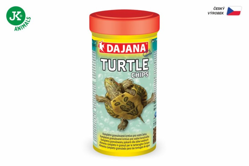 Dajana Turtle chips 250 ml vodná korytnačka