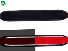 Nylonový obojok Comfort s mäkkou výstuhou S, 4,7×34–41 cm, červený