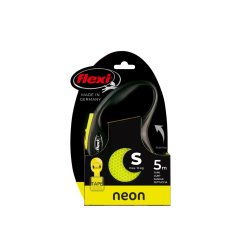 flexi Neon pásik, veľkosť S 5m/15 kg, žltá