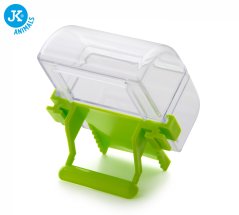 Inter zoo krmítko pre klietku Kanárek, Tina lux, Tina, Margot 1, Margot 2, Beta, Gabi, Laura, Sonia, Lusi, Lusi 2, Iza 1 ks 7x8x3,5 cm