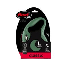 Flexi Classic (pásik),veľkosť L 5 m/50 kg, oliva