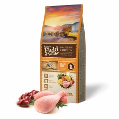 13 kg, Sam's Field Grain Free Chicken, superprémiové granule, (Sams Field bez obilnín)