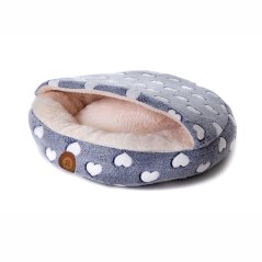 JK ANIMALS pelech Cute s vreckom - biele srdce 50 x 50 x 14 cm