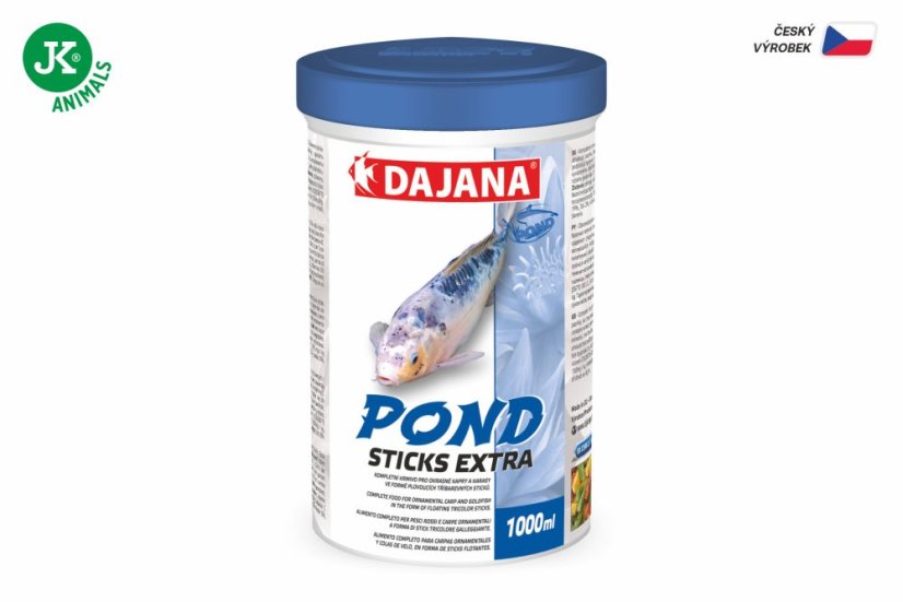 Dajana Pond sticks extra, granule pre ryby 1 000 ml