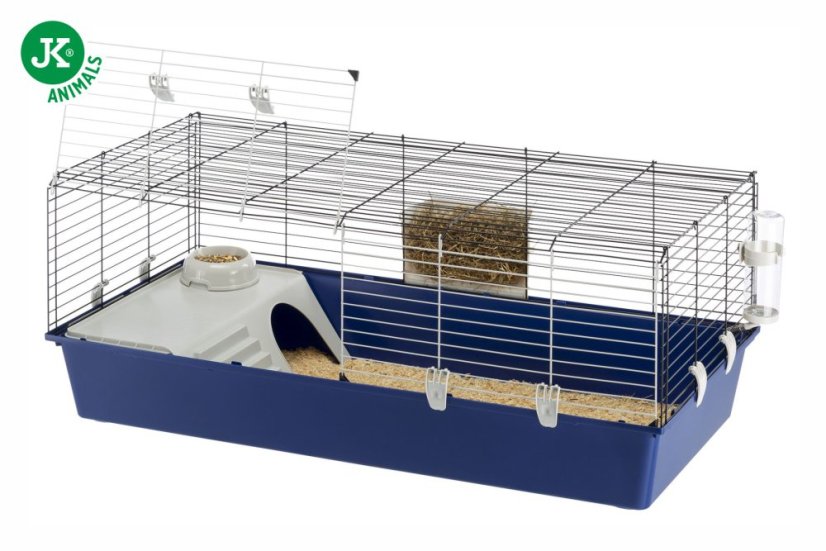 Ferplast Rabbit 120 Klietka s výbavou pre zajace a morčatá 118 x 58,5 x 49,5 cm