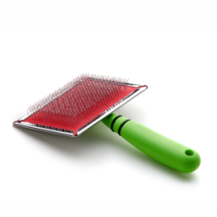 JK ANIMALS Jemná veľká kefa s guličkami 17x10 cm