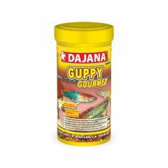 Dajana Guppy Gourmet Mini Flakes, mini vločky – krmivo, 100 ml