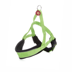 JK ANIMALS Postroj Comfort zelený 58–66 cm