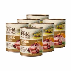 6x 800g, Sam's Field True Pork Meat & Pumpkin, superprémiová konzerva, (Sams Field)